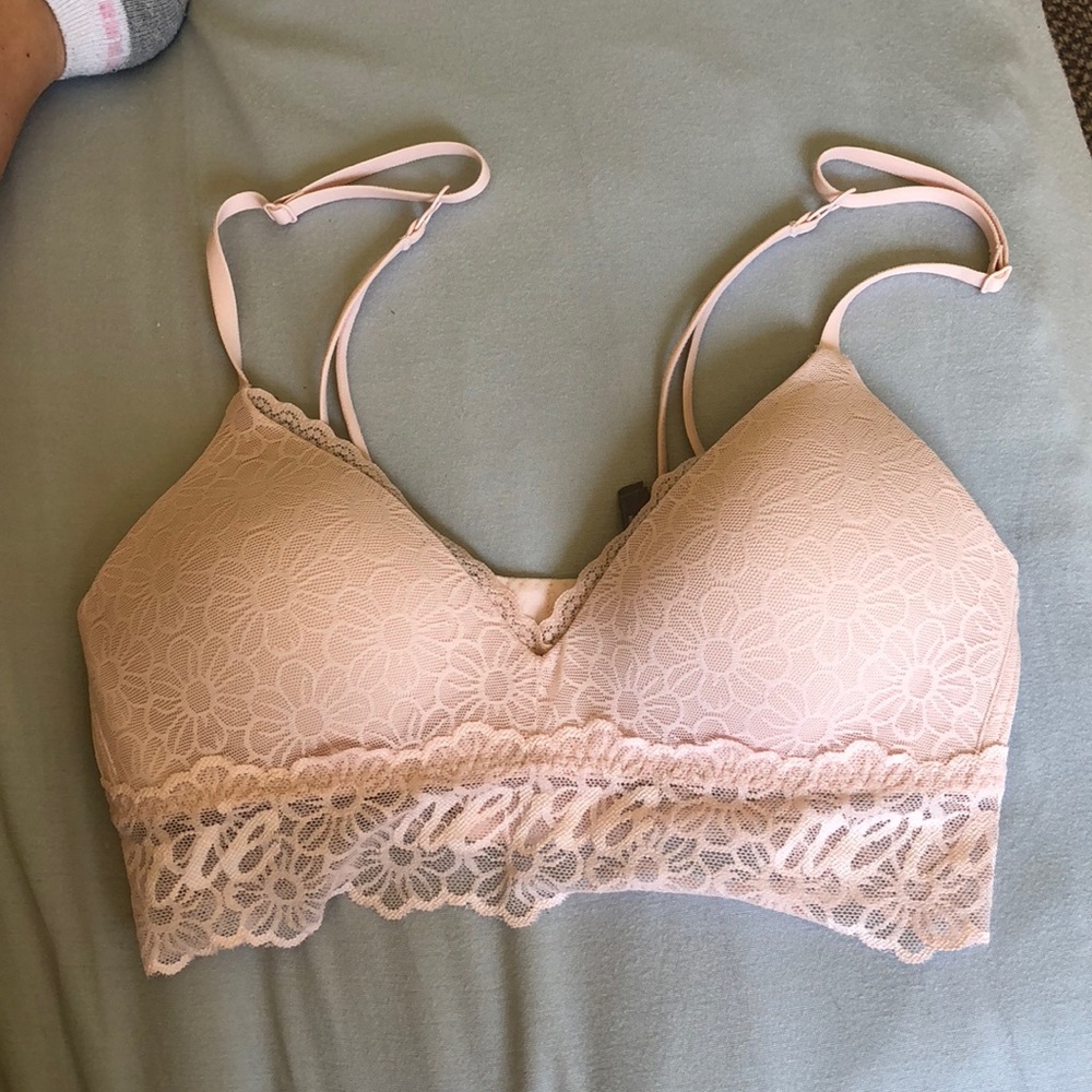 Pink aerie lac le bralette